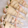 cono musica riso chiesa wedding personalizzato